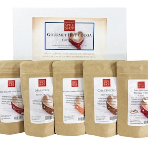 Gourmet Hot Cocoa Sample Pack: Chocolate Lover Gift Box