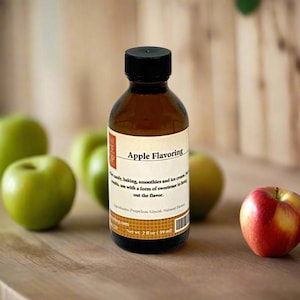 Apple Flavoring Extract: Baking, Candy, Smoothies - Gift for Foodie