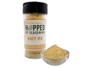 Hazy IPA - Hopped Up Seasoning, Gift for Beer Lover, Grilling Spices