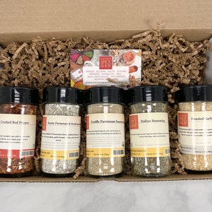 Pizza Night Gift Box, Spices Gift Set, Gift for Foodie