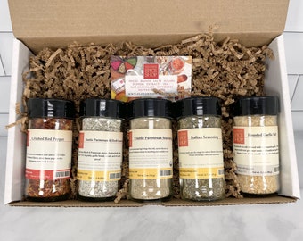 Pizza Night Gift Box, Spices Gift Set, Gift for Foodie