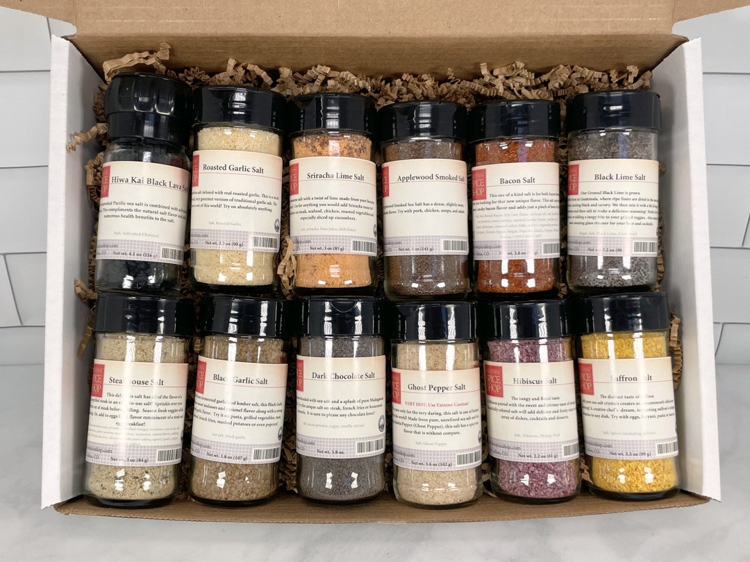 Feelin' a Little Salty Gift Box Flavor Infused Salt Gift