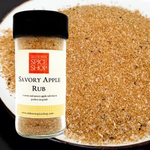 Savory Apple BBQ Rub: Grilling Spices, Pork & Chicken Seasoning