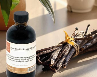 Pure Madagascar Vanilla Extract: Vanilla Flavoring for Baking