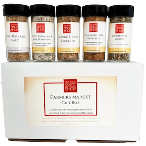 Farmers Market Spice Gift Box – Gourmet Vegetable Seasoning Set