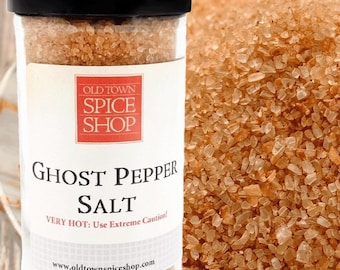 Ghost Pepper Salt, Fiery Spicy Finishing Salt
