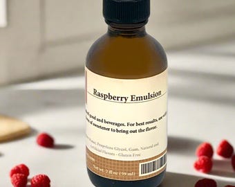 Raspberry Emulsion, Flavorings for Baking, Gift for Foodie