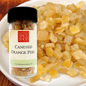 Candied Orange Peel, Candied Fruit, Holiday Baking