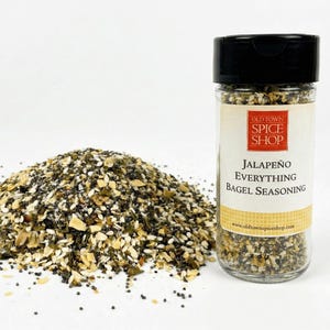 Jalapeno Everything Bagel Seasoning, Spicy Everything Bagel, Gourmet Foodie Gift, Specialty Savory Seasoning, Handcrafted Bagel Spice Blend