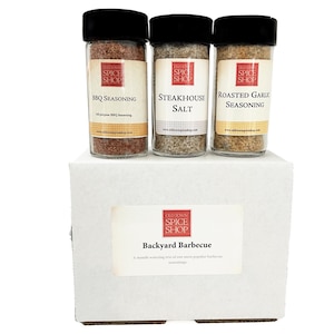 Backyard Barbecue Gift Box, Grilling Spices & Seasoning Gourmet Gift Basket