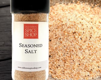 Seasoned Salt, Flavored Salt, Finishing Salt, Grill Seasoning