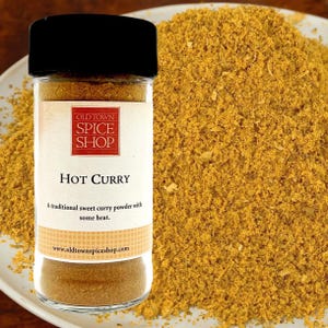Hot Curry Powder, Spicy Curry, Indian Spices, Great gift for Dad, Host Gift