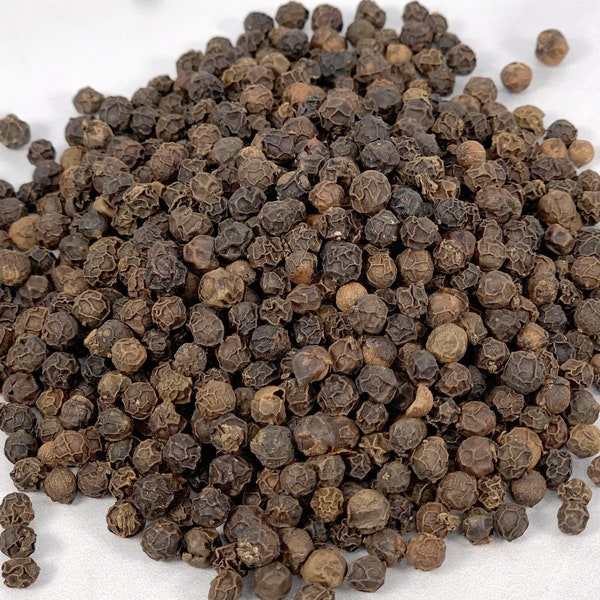 Black Peppercorn Whole, Gourmet Pepper, Gift for Foodie