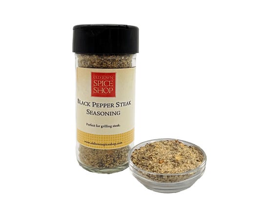 Black Pepper Steak Seasoning, Meat and Vegetable Seasoning, Specialty  Seasonings, Foodie Gift