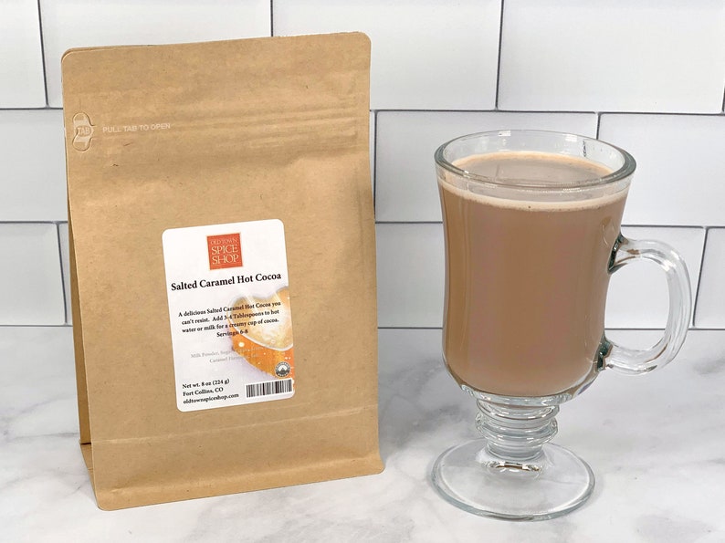 Salted Caramel Hot Cocoa Gift for Mom Gourmet Hot Cocoa image 1