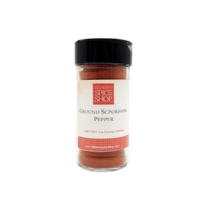 Ground Scorpion Chili, HOT Chile Pepper Powder, Gift for Chilihead