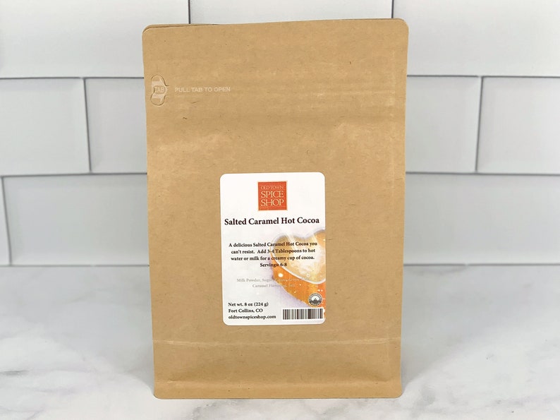 Salted Caramel Hot Cocoa Gift for Mom Gourmet Hot Cocoa image 2