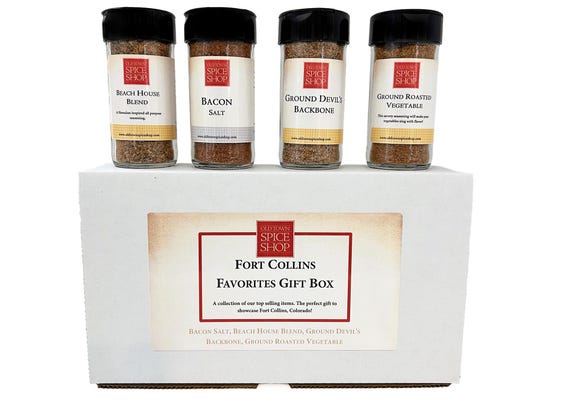Gourmet Spice Set Gift Box - Colorado Artisan Seasonings, Fort Collins Favorites