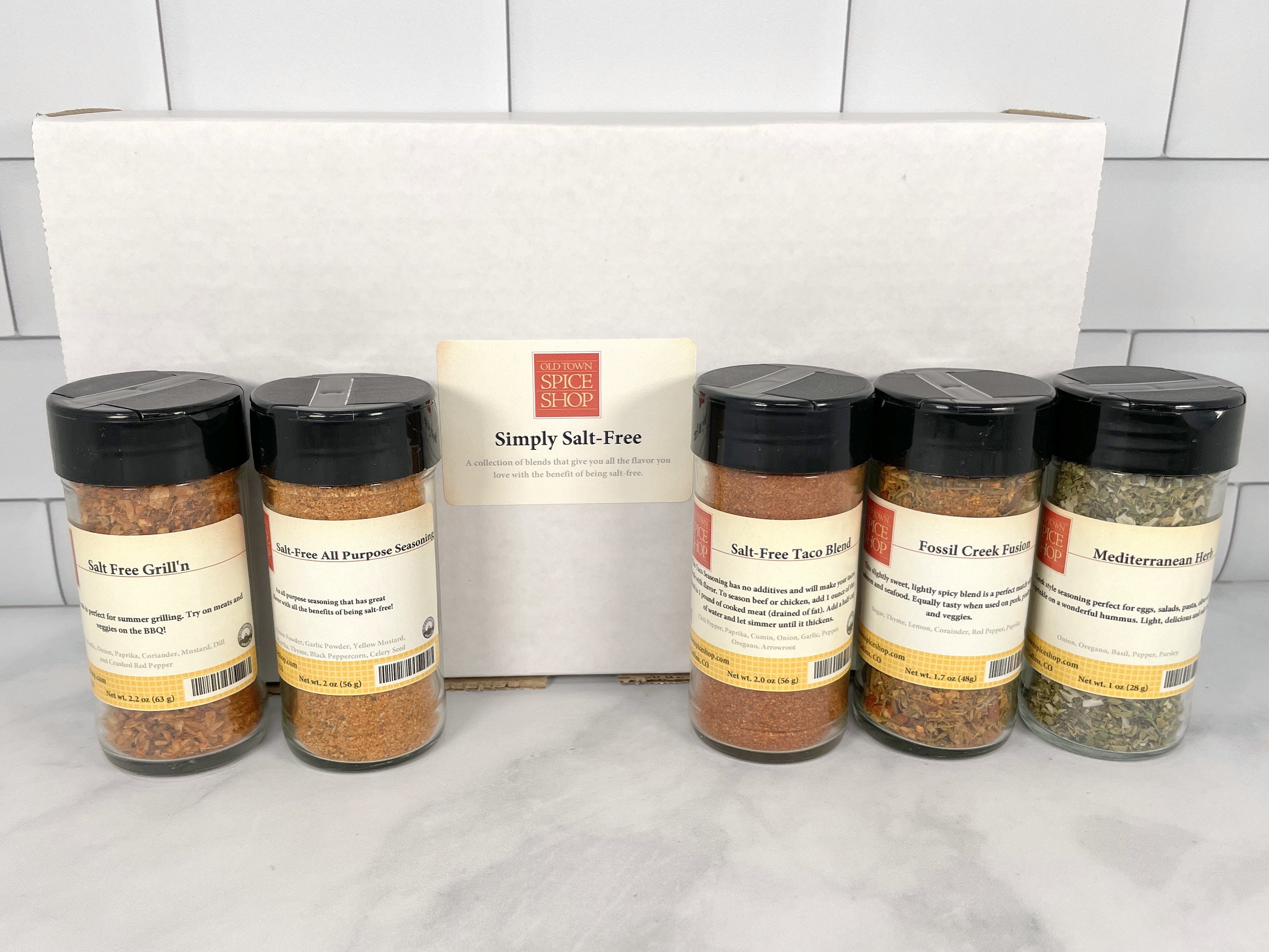 Salt-Free Spice Blend Gift Set