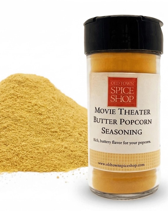 Movie Theater Butter Popcorn, Popcorn Toppings, Foodie Gift