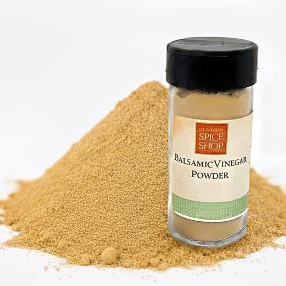 Balsamic Vinegar Powder, Gourmet Flavoring, Salad Dressing Powder, Dry Marinade Spice