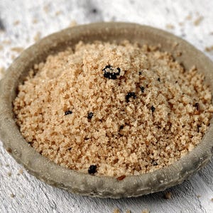 Black Garlic Salt, Flavored Salt, Finishing Salt, Garlic Lover Gift