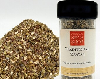Traditional Za'atar, Middle Eastern Spices, Seasoning Blends, Foodie Gift