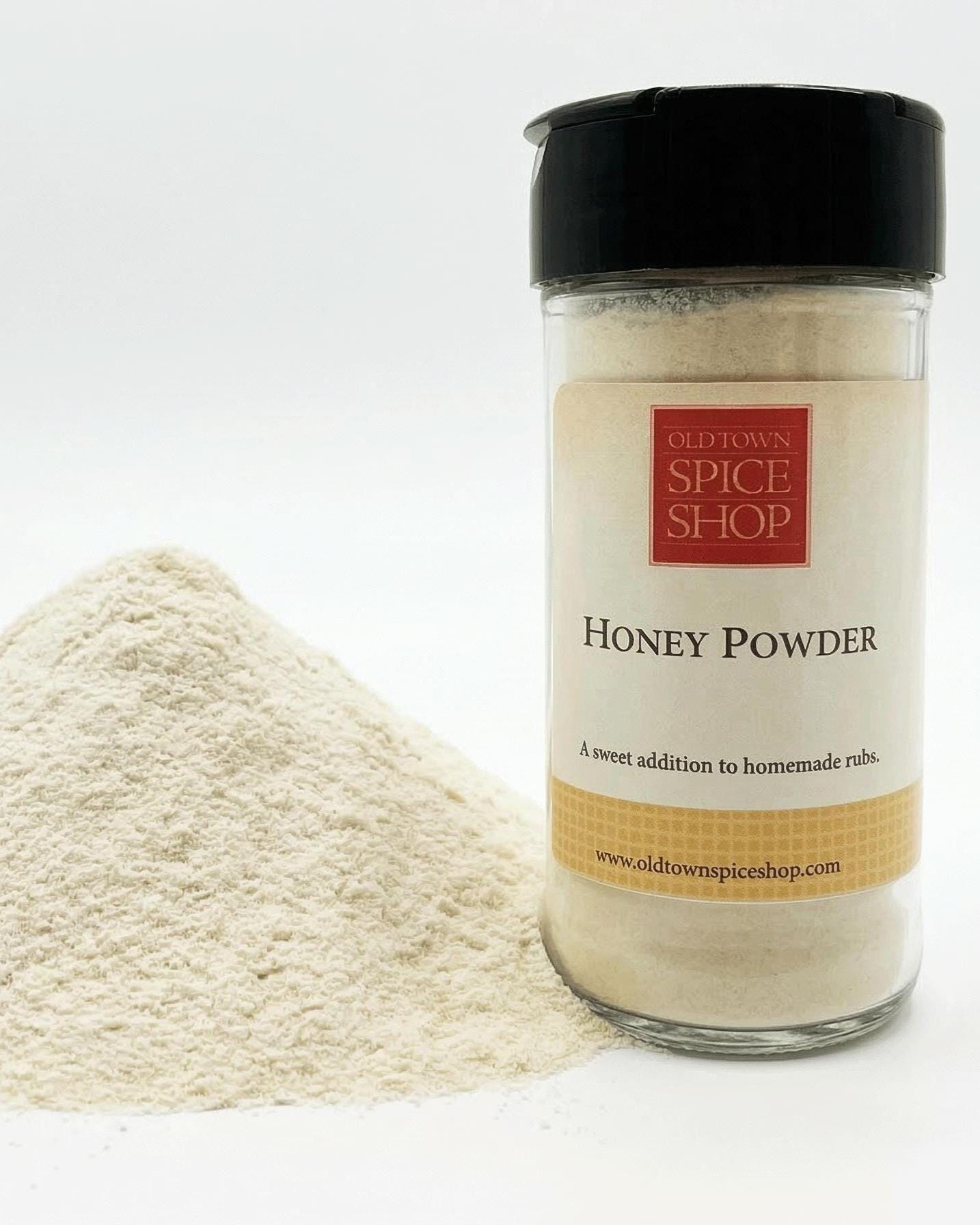 Pure Honey Powder - Natural Dehydrated Sweetener for Baking, Tea, Cooking