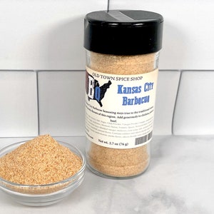 Kansas City Barbecue Seasoning, BBQ Spices, Barbeque Gift for Dad