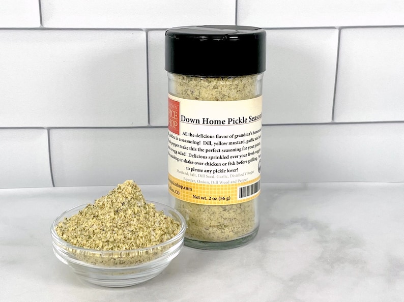 Down Home Pickle Seasoning, Dill Pickle Spices, Pickle Lovers Gift image 2