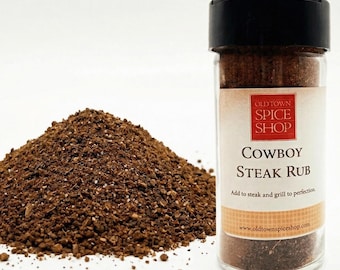 Cowboy Steak Rub – Smoky BBQ Seasoning, Texas Style Brisket Spice