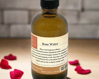 Rose Water, Baking Extracts, Gift for Foodie