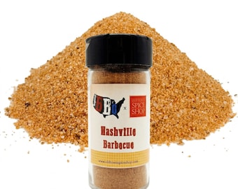 Nashville BBQ Rub, Savory Barbecue Seasoning, Smoked Meat Dry Rub, Tennessee Style BBQ Spices, Pork and Chicken Seasoning