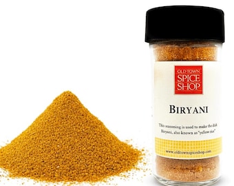 Biryani Masala Spice Mix, Authentic Indian Spices, Yellow Rice Seasoning, Homemade Curry Blend, Meat and Vegetable Biryani