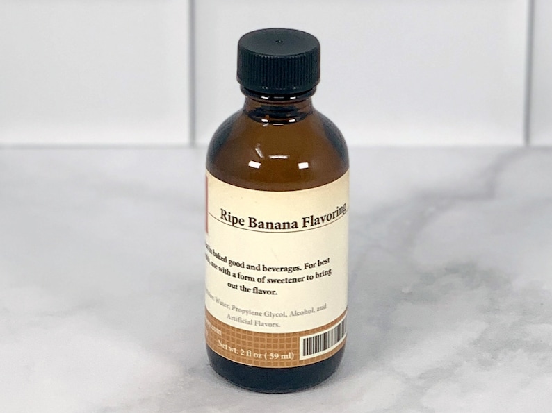 Ripe Banana Flavoring Banana Extract Flavorings for Baking Etsy