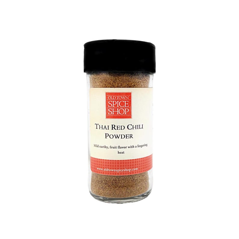 Thai Red Chile Powder, Hot Chili Powder, Gourmet Spices immagine 4