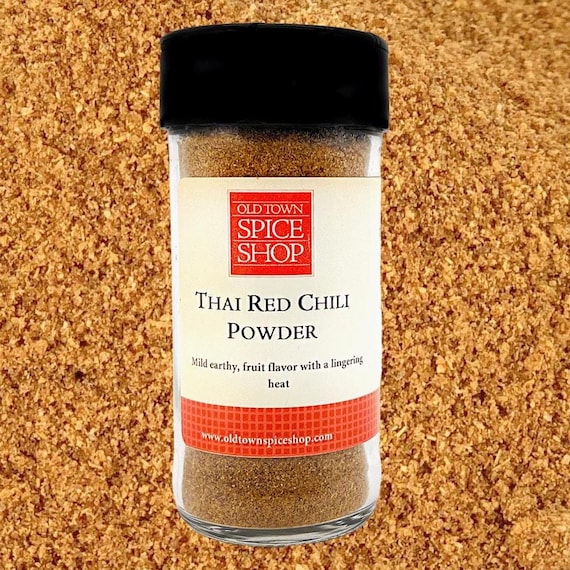 Thai Red Chile Powder, Hot Chili Powder, Gourmet Spices