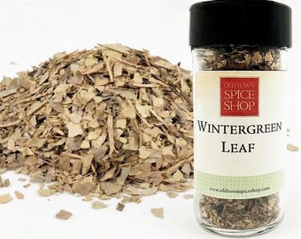 Wintergreen Leaf, Dried Herbs for Tea Making