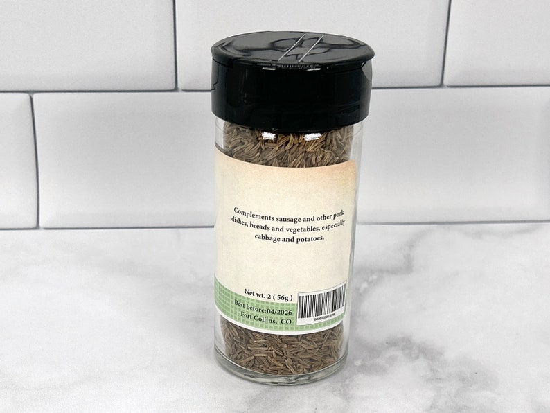 Caraway Seed, Whole Caraway Seeds, Spices image 3