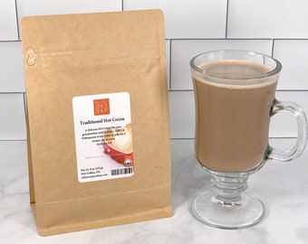 Traditional Hot Cocoa, Gift for Mom, Gourmet Hot Cocoa, Hostess Gift, Hot Cocoa Mix, Gourmet Cocoa