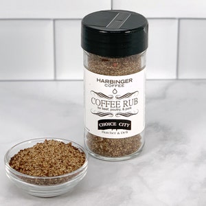 Harbinger Coffee Rub, Coffee Lover Gift, Steak, Poultry and Pork Seasoning