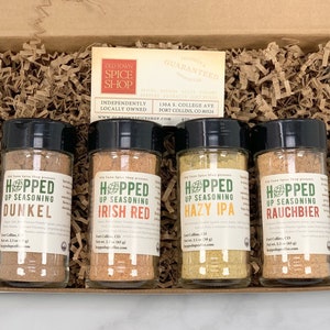 Beer Seasonings Gift Box, Beer Lover, Hopped Up Seasonings