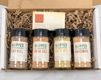 Beer Seasonings Gift Box, Beer Lover, Hopped Up Seasonings