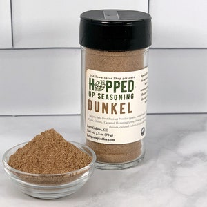 Dunkel - Hopped Up Seasoning, Gift for Beer Lover, Grilling Seasonings