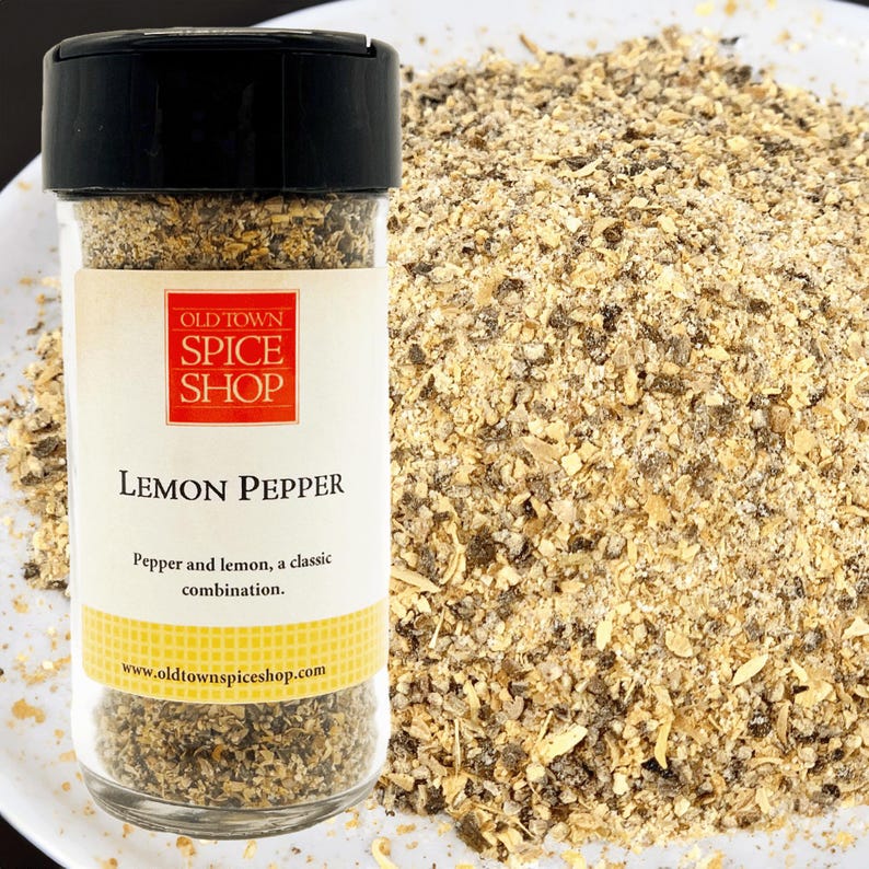 Lemon Pepper Seasoning Blend – Zesty Seafood, Meat, Vegetable Rub image 2