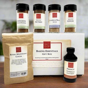 Baking Essentials Gift Box, Home Baker Gift Set - Baking Starter Kit - Artisan Baking Ingredients - Cooking Gift for Foodies