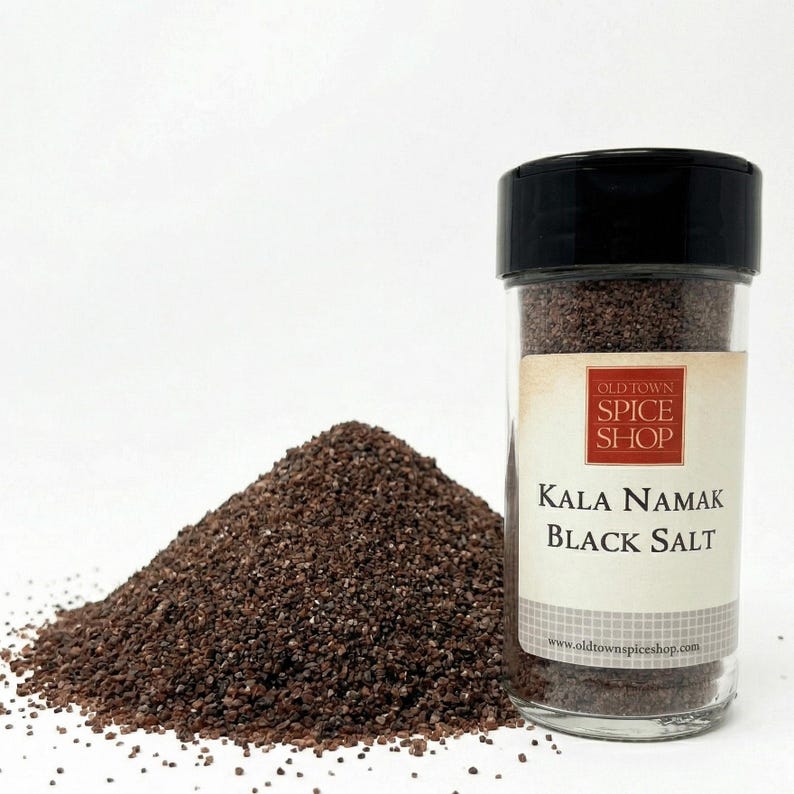 Kala Namak Black Salt: Authentic Indian Seasoning image 1