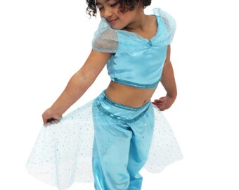 Traje inspirado por la princesa Jasmin Aladdin