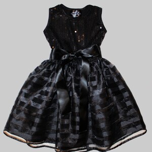 Dreaming Kids Black Sequin Dress image 4