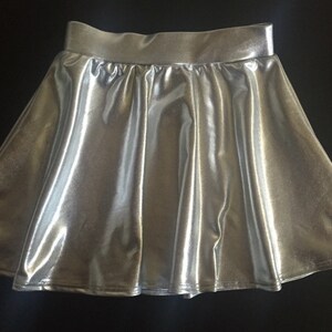 Dreaming Kids Silver Metallic Skirt zdjęcie 2